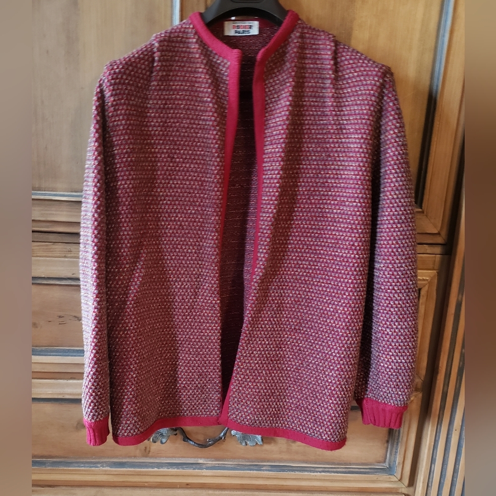 RODIER PARIS VINTAGE WOOL CARDIGAN